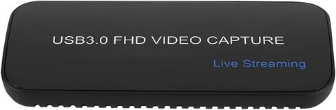 USB HDMI HD Video Capture Card, USB 3.0 Capture Card for 1080p/60Hz and 4K 30Hz, Plug - and - Play Video Acquisition Card with HDMI Input for Linux Android in Saudi Arabia