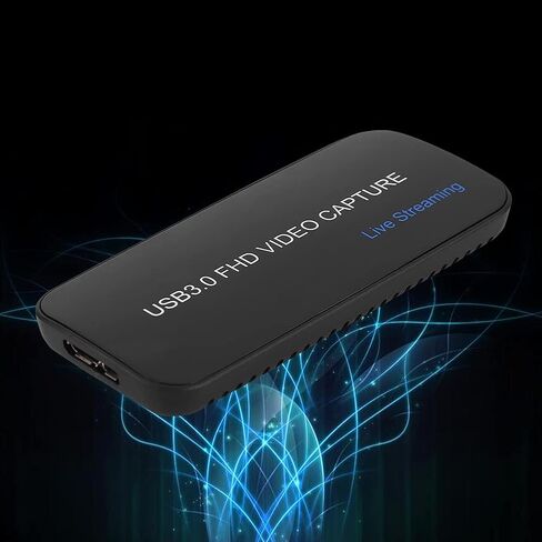 USB HDMI HD Video Capture Card, USB 3.0 Capture Card for 1080p/60Hz and 4K 30Hz, Plug - and - Play Video Acquisition Card with HDMI Input for Linux Android in Saudi Arabia