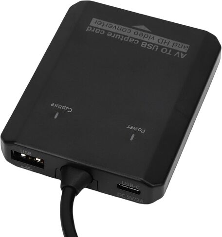 GOWENIC Video Capture Card, Dual Function Design, Store or Share Permanently, Real Time HD Multimedia Preview, for VCR DVD in Saudi Arabia
