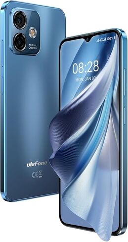 هواتف Ulefone Note 16 Pro غير مقفلة بنظام Android، هاتف ذكي 16 جيجابايت + 512 جيجابايت غير مقفل، كاميرا 50 ميجابكسل، شاشة HD + 6.52 بوصة، هواتف 4G مزدوجة SIM غير مقفلة، أسود نيزكي | 8 جيجابايت + 512 جيجابايت، 4G ثنائي الشريحة، كاميرا 50 ميجابكسل in Saudi Arabia
