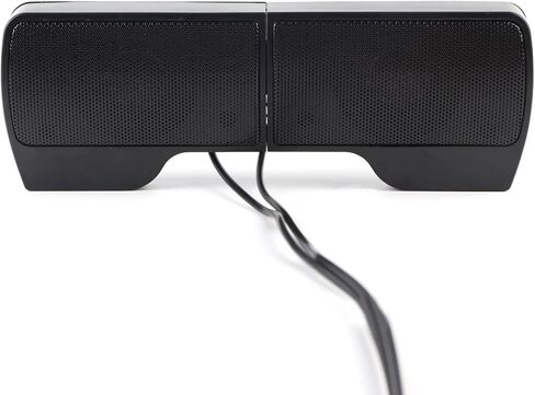 Laptop Soundbar, USB Clip Screen Mini Desktop Portable 2.0 Audio Computer Accessories with Sound Quality, and Clip for Desktop Computers in Saudi Arabia