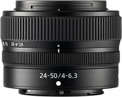 كاميرا نيكون Z5 II بدون مرآة مع عدسة NIKKOR Z مقاس 24-50 مم f/4-6.3 | إطار كامل، فيديو بدقة 4K UHD، التثبيت (2018) + بطاقة سعة 64 جيجابايت + بطارية EN-EL15C + برنامج صور + حقيبة كاميرا + المزيد in Kuwait