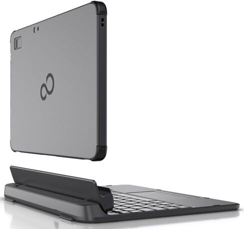 Fujitsu Tablet Q5010 Touchscreen Laptop, 10.1-inch FHD Windows Tablet, Intel Celeron N4020, 4GB RAM, 64GB SSD, 2 Camera, Type-C, Japanese Keyboard, Windows 11 Pro (Renewed) in Saudi Arabia