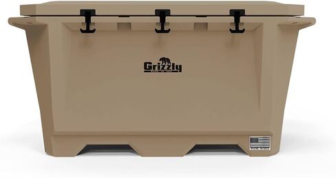 Grizzly 450 Cooler | 450 qt Ice Chest Durable Rotomolded Insulated | Made in USA | Warranty for Life | for Cold Plunge Ice Bath Camping Fishing Hunting | G450 in Saudi Arabia