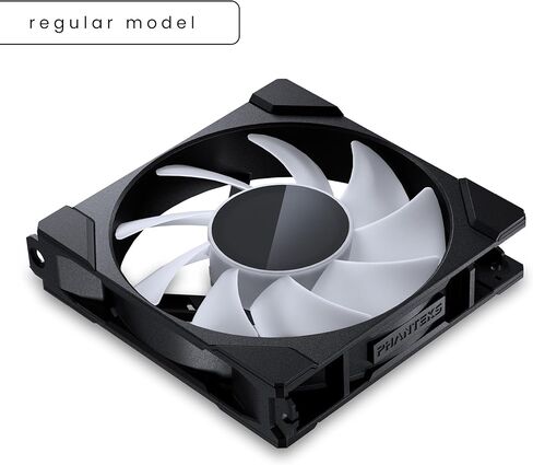 Phanteks M25-120 Gen2، مروحة تبريد ARGB عالية الأداء 120 مم، إطار مروحة موحد بسلسلة Daisy، محور مرآة لا نهاية له، اتصال كابل واحد، أسود in Saudi Arabia