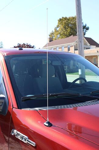 AntennaMastsRus - 31 Inch Stainless Antenna Mast fits Toyota Celica, FJ Cruiser, Highlander, MR2, RAV4, Sequoia, Sienna, Tacoma, Tundra, T100, 4 Runner in Saudi Arabia