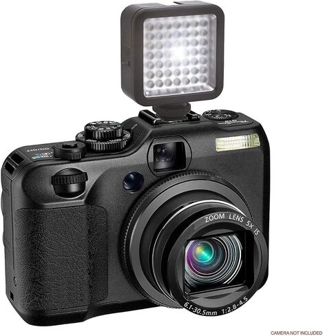 مصباح LED مصغر لكاميرا Canon VIXIA HF R700 يتضمن دعامة للأحذية in Saudi Arabia
