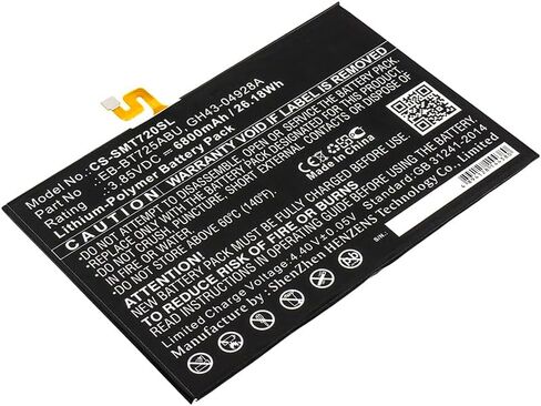 ALLC Replacement Battery for Samsung EB-BT725ABU/GH43-04928A,PN:EB-BT725ABU/GH43-04928A,6800mAh in Saudi Arabia