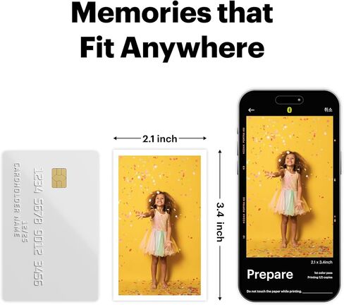KODAK Mini Shot 2 Retro 2x3 بوصة كاميرا رقمية فورية وطابعة صور، 98 ورقة، كاميرا طباعة محمولة 2 في 1، طابعة بلوتوث للهواتف الذكية لأجهزة iPhone وAndroid، 4PASS Dye Sublimation، أبيض in Saudi Arabia