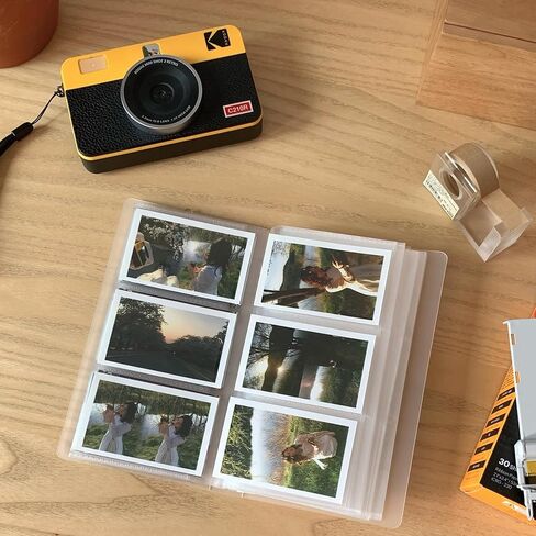 KODAK Mini Shot 2 Retro 2x3 بوصة كاميرا رقمية فورية وطابعة صور، 98 ورقة، كاميرا طباعة محمولة 2 في 1، طابعة بلوتوث للهواتف الذكية لأجهزة iPhone وAndroid، 4PASS Dye Sublimation، أبيض in Saudi Arabia