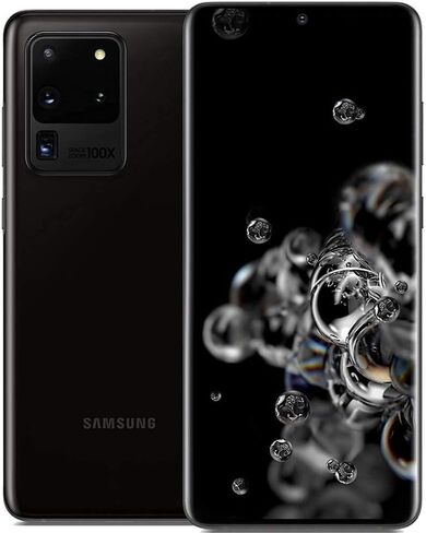 Samsung Galaxy S20 Ultra 5G، 128 جيجا بايت + 12 جيجا بايت رام - مفتوح (الإصدار الدولي) (متجدد) in Saudi Arabia
