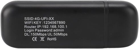 مودم واي فاي USB 4G LTE، محول إنترنت لاسلكي بسرعة 150 ميجا بت في الثانية، مودم سفر محمول مع فتحة بطاقة SIM، مثالي للسفر في أوروبا وآسيا وأفريقيا in Saudi Arabia