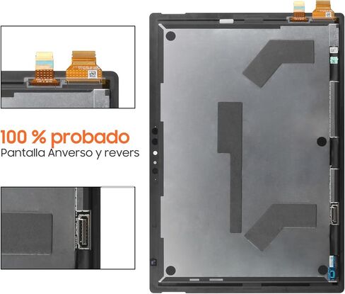 LCD for Microsoft Surface Pro 7 2019 Screen Replacement for Surface Pro 7 C02XR7Y9JG5H LCD Screen 1866,LP123WQ1,LP123WQ2 Touch Display Digitizer Assembly Repair Parts(Black No LCD Flex Conversion) in Saudi Arabia