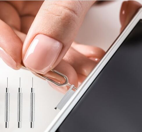 13 Pcs SIM Card Removal Openning Tool, SIM Card Ejector Removal Tool Pin, Tray Eject Pins Needle Opener, Universal Sim Ejector Tool, Watchchain Link Remover in Saudi Arabia