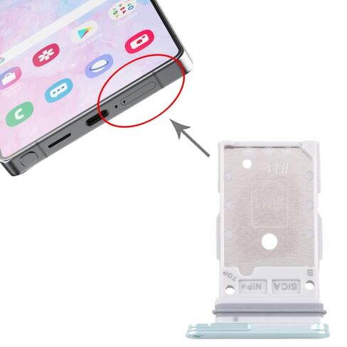 SIM Card Tray + SIM Card Tray Holder Slot Replacement for Samsung Galaxy S25 / S25+ SM-S931/S936,SIM Card Tray Replacement (Green) in Saudi Arabia