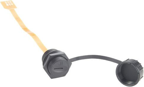 IP67 Waterproof Micro SIM Extension Cable Panel Mount Male to Female Extender FPC Flex Cable Outdoor Micro SIM Card Slot Socket for Cabinet Chassis Case Frame Envelope (Plastic,0.3M/1FT) in Saudi Arabia