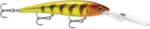 Rapala Gold Miner Spoon Lure, Casting Spoon, Trout Salmon Walleye Fishing Lure, Flashing Metal Spoon, 4-3/4", Whiskey Sour in Saudi Arabia
