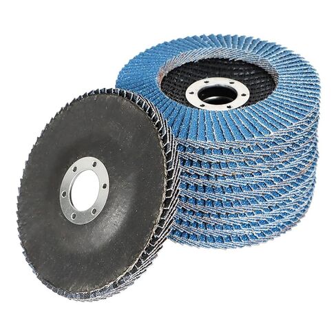 New 50 Pcs 4-1/2" X 7/8" 120 Grits Premium Zirconia Flap Discs Grinding Wheel Sandpaper Fit for Grinding in Saudi Arabia