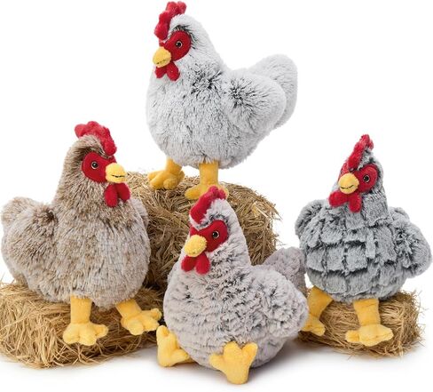 Muiteiur 6 Pcs Bird Stuffed Animals Set,6 Inch Soft Plush Toy, Stuffed Animal Bulk for Kids Boys Girls, Bird Lovers, Birthday Theme Decor in Kuwait