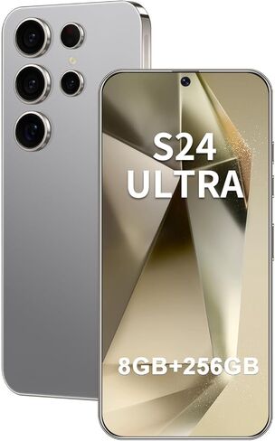 هاتف I24 Ultra غير مقفل 8 جيجابايت + 256 جيجابايت هاتف خلوي أندرويد 7 بوصة شاشة عالية الدقة هاتف محمول 108 ميجابكسل + 48 ميجابكسل كاميرا 6800 مللي أمبير بطارية كبيرة جدًا 5G ثنائي شريحة الاتصال (أسود تيتانيوم) in Saudi Arabia