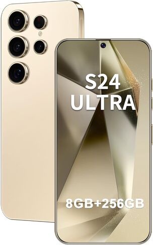هاتف I24 Ultra غير مقفل 8 جيجابايت + 256 جيجابايت هاتف خلوي أندرويد 7 بوصة شاشة عالية الدقة هاتف محمول 108 ميجابكسل + 48 ميجابكسل كاميرا 6800 مللي أمبير بطارية كبيرة جدًا 5G ثنائي شريحة الاتصال (أسود تيتانيوم) in Kuwait