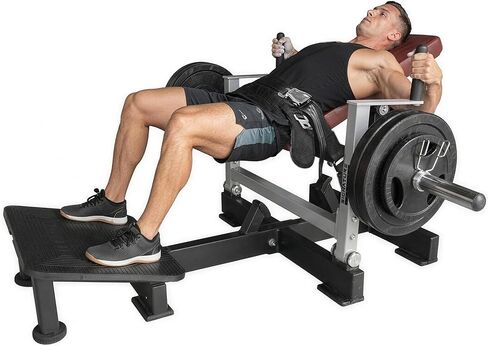 Signature Fitness Glute Bridge Plate-Loaded Hip Thrust Machine for Butt Shaping and Building Glute Muscles in Kuwait