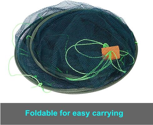 Persei Foldable Fishing Net Hand Casting Cage Crab Net for Fish Shrimp Minnow Crayfish Crab in Saudi Arabia