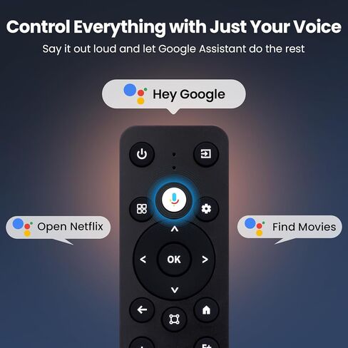 جهاز عرض 4K مع واي فاي وبلوتوث، جهاز عرض ذكي Google TV مرخص رسميًا 1500 ANSI، جهاز عرض أفلام خارجي متوافق مع NETFLIX/YouTube، يدعم أكثر من 1000 تطبيق (رمادي غامق) in Kuwait