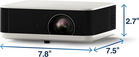 جهاز عرض نمط الحياة الشخصي Epson EF-30 عالي الدقة بالكامل، 350 لومن من اللون والسطوع الأبيض، يتضمن صوت Dolby وتلفزيون Google المدمج، بالإضافة إلى تقنية المحرك ثلاثي النواة 3LCD ثلاثي الشرائح in Saudi Arabia