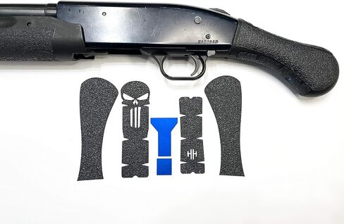 Handleitgrips Gun Grip Tape Enhancement for a Shockwave Skull with Blue Insert in Saudi Arabia