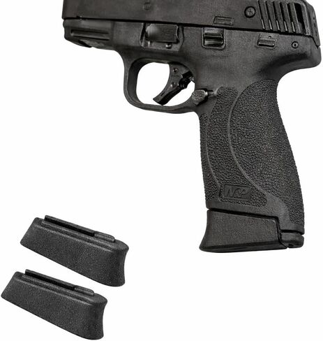ملحق Pinky Grip لـ Smith & Wesson M&P 9 Shield Plus PG-MPPL - صنع في الولايات المتحدة الأمريكية - نايلون بوليمر - عبوتان in Kuwait