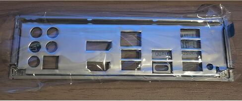 I/O IO Shield اللوحة الخلفية للوحة الخلفية لـ ASUS ROG Strix B550-F اللوحة الأم للألعاب اللوحة الخلفية IO in Saudi Arabia