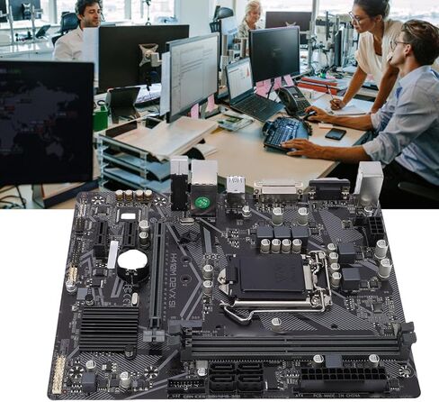 اللوحة الأم للكمبيوتر Tangxi H410M D2VX SI، اللوحة الأم لسطح المكتب M ATX مع فتحتين DDR4 DIMM لوحدة المعالجة المركزية LGA 1200 الجيل العاشر، تدعم 2933 2666 2400 2133 ميجا هرتز، مخرج VGA DVI in Saudi Arabia