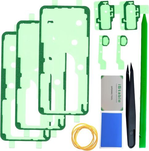 Back Cover Adhesive Tape Compatible with Samsung Galaxy S9+ Plus Rear Battery Door Housing Replacement Sticker Strips SM-G965 U/W (3 Pack) in Saudi Arabia
