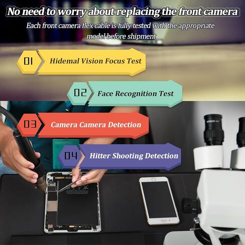 Front Camera for Samsung Galaxy S20+ 5G/S20 5G/Note 20 5G N981U/Note20 Ultra 5G N986U Front Camera Replacement with Flex Cables Repair with Tools in Saudi Arabia