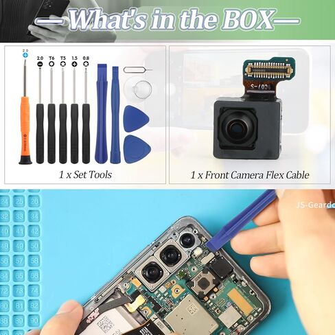 Front Camera for Samsung Galaxy S20+ 5G/S20 5G/Note 20 5G N981U/Note20 Ultra 5G N986U Front Camera Replacement with Flex Cables Repair with Tools in Saudi Arabia