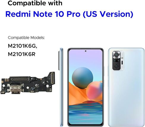 استبدال منفذ الشحن المتوافق مع Redmi Note 10 Pro، يتضمن أدوات إصلاح in Saudi Arabia