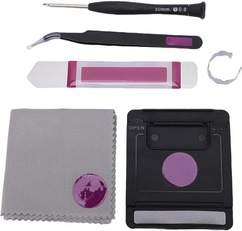 LICAEVEY 2 Sets Rear Back Camera Lens Glass Replacement for Galaxy Z Flip 5 5G F731 Phone with Pre Installed Adhesive and Repair Tools in Saudi Arabia