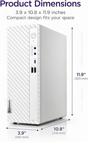 كمبيوتر مكتبي Lenovo IdeaCentre Business، Intel i7-12700K (12 نواة، 20 خيط)، ذاكرة الوصول العشوائي DDR5 سعة 64 جيجابايت، 2 تيرابايت PCIe SSD+1 تيرابايت HDD، قارئ بطاقة SD، تصميم فائق الهدوء، دعم الشاشة المزدوجة، USB-C، إيثرنت، Windows 11 in Kuwait