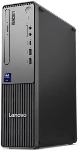 Lenovo ThinkCentre neo 50s Gen 6 Desktop Computer - Ultra 5 225 Processor - 8 GB DDR5-256 GB SSD - Small Form Factor - Black in Saudi Arabia