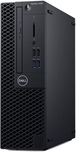 كمبيوتر مكتبي Dell OptiPlex 3060 SFF، رباعي النواة i5-8500، ذاكرة الوصول العشوائي 8 جيجا، 256 جيجا SSD، لوحة مفاتيح، ماوس، DP، Windows 11 Pro (متجدد) in Saudi Arabia