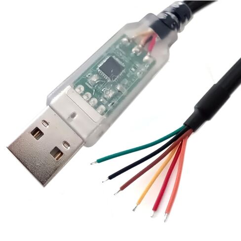 USB A to UART TTL 1.8V Level with Chipset Serial Cable for TTL-232RG-VREG1V8-WE 1.8Meter in Saudi Arabia