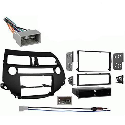 Harmony Audio Radio Install Bundle Fits Honda Accord Crosstour 2010-2014 with Manual Climate Includes Metra 99-7874 Single or Double DIN Dash Kit in Saudi Arabia