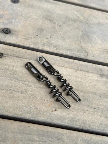 Lobo Lures Quick Release Heavy Duty Aussie Style Ball Bearing Dredge Corkscrew Swivels HD Marlin Tackle 500lb Test in Saudi Arabia