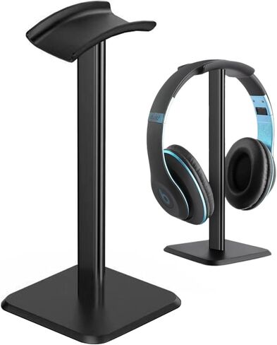 Headphone Stand, Detachable Headset Holder with TPU Non-Slip Silicone Over-Ear Gaming Earbuds, Suitable for Table, Showcase in Saudi Arabia