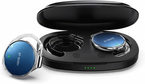Wireless Headphones with Ear Hooks, 52Hrs Playtime, Open Ear Headset Bluetooth 5.4, Lightweight Headphones, Clip-On Ear Design, Dual Device Pairing, for Workouts in Saudi Arabia