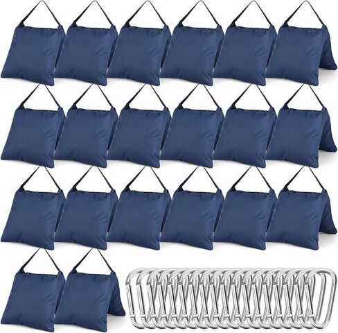 Nuogo Photography Sandbags Heavy Duty Weight Bags | with Metal Hooks, Stabilize Tripods for Wedding Outdoor, Photography Video Studio Boom Mics Furniture Against Wind in Kuwait