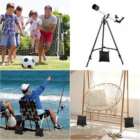 Nuogo Photography Sandbags Heavy Duty Weight Bags | with Metal Hooks, Stabilize Tripods for Wedding Outdoor, Photography Video Studio Boom Mics Furniture Against Wind in Kuwait
