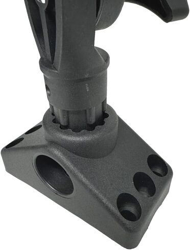 Quick Release Fishing Rod Holder (2 Pack) – Universal Boat Mount Compatible with Scotty® Systems, Marine-Grade Polymer, Compact Low Profile Design for Trolling & Storage in Saudi Arabia