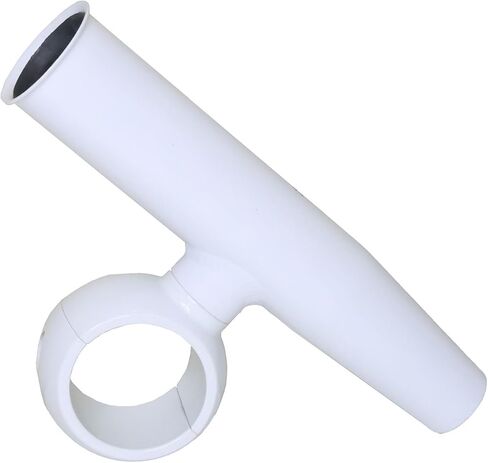 T-Top Rod Holder Aluminum Single clamp on fit 2.5",2.375",2.25",2" inch Horizontal or Vertical Fishing Boat Tower/Leaning Post/Rail Raider in Saudi Arabia